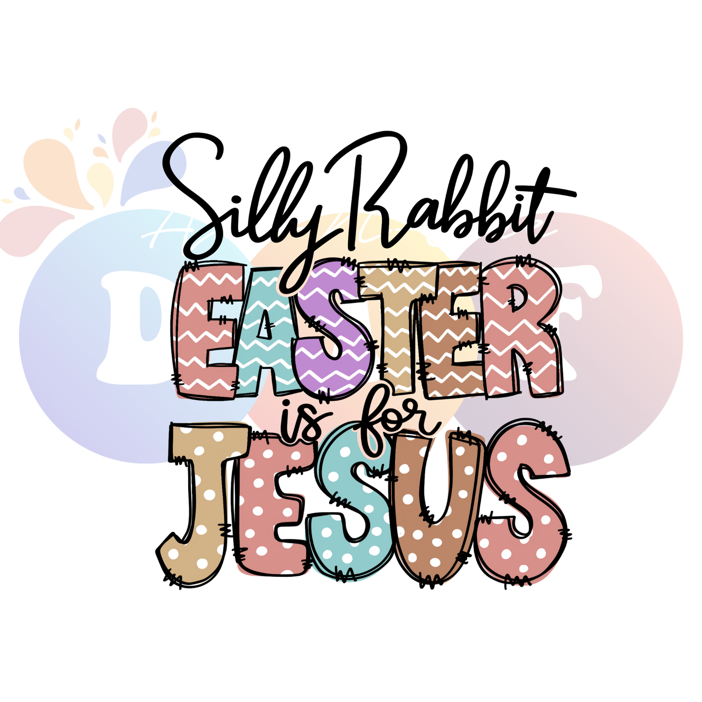 Easter for Jesus letters only