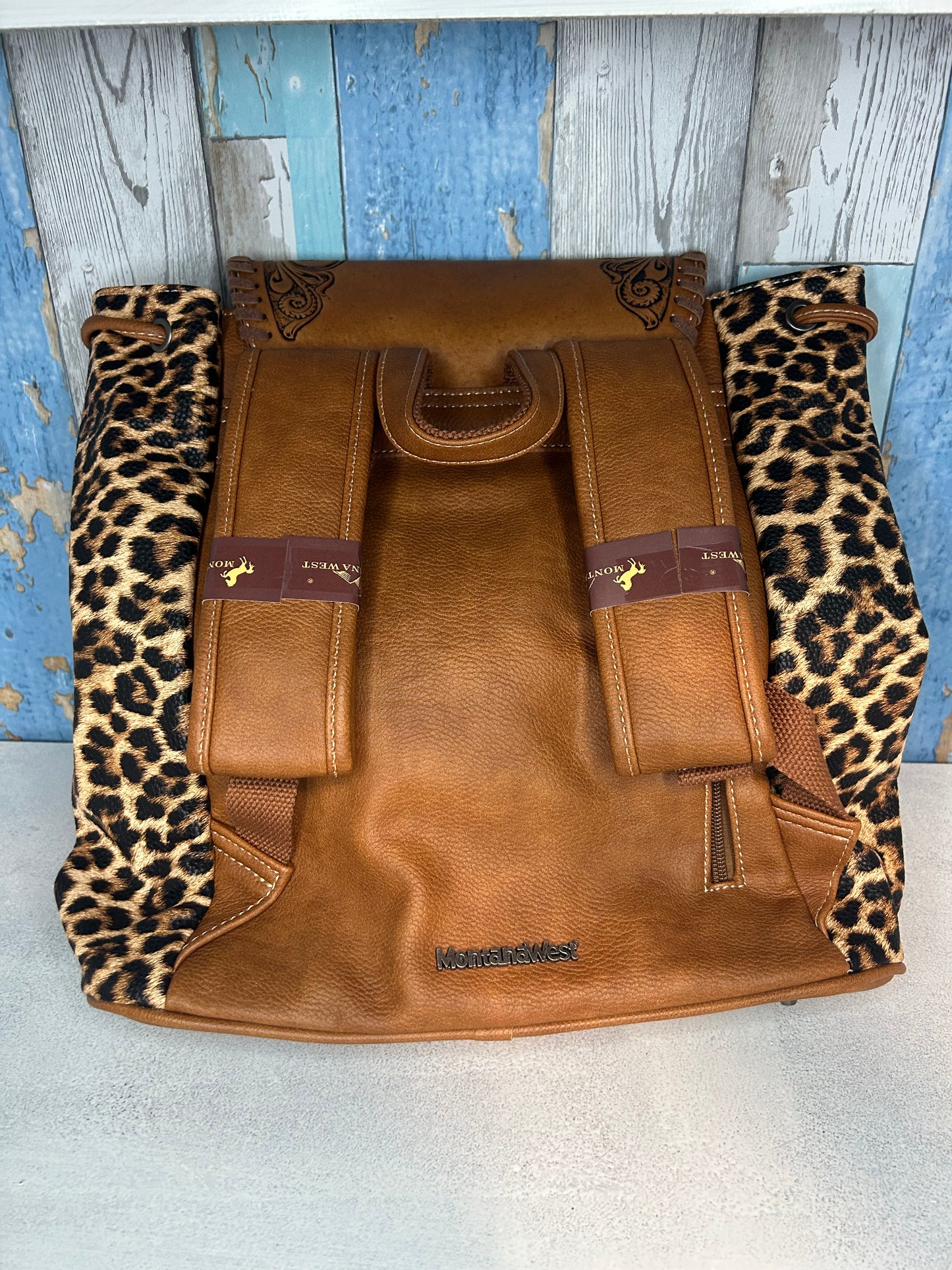 Montana West Leopard Backpack