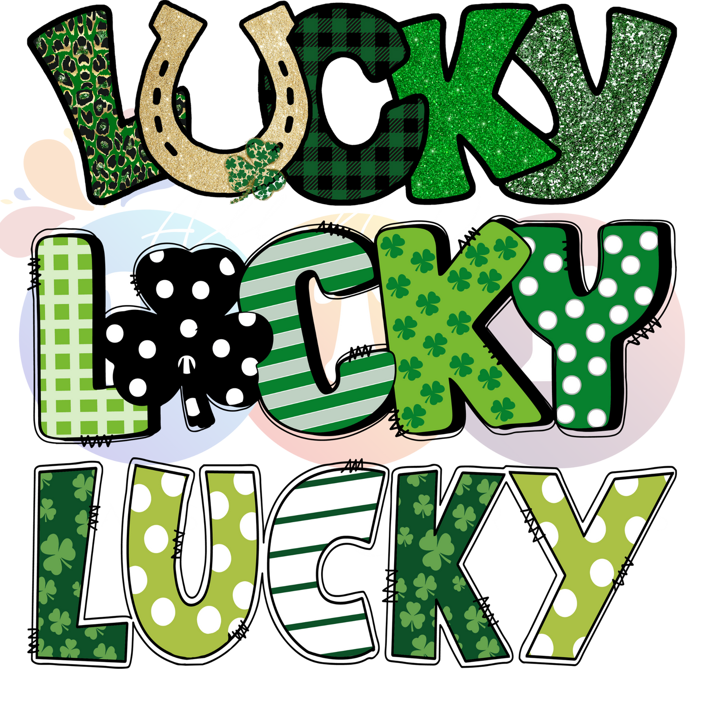 Lucky mixed designs